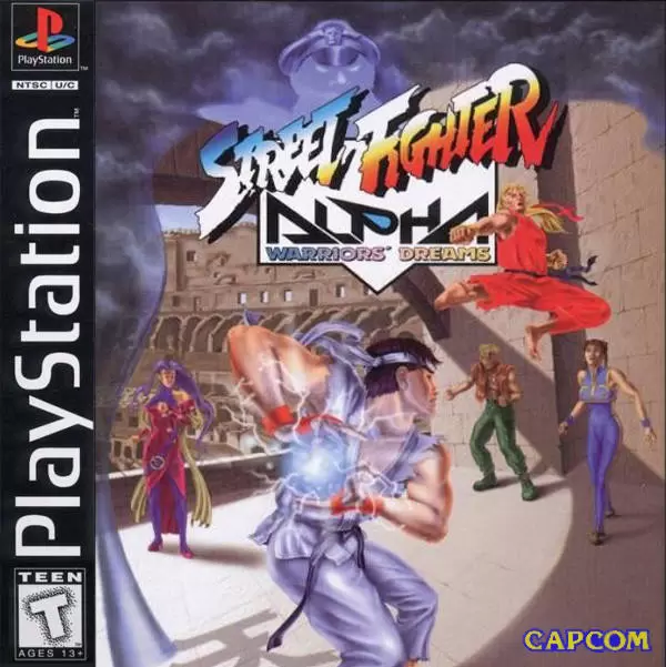 Playstation games - Street Fighter Alpha: Warriors\' Dreams