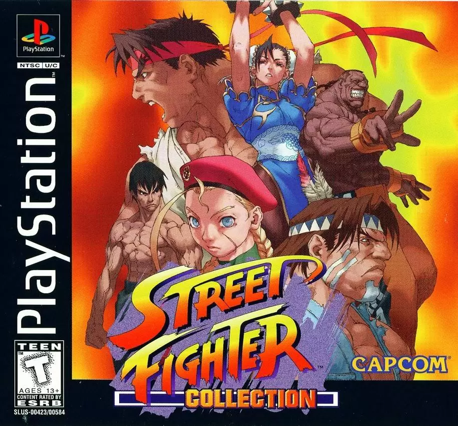 Playstation games - Street Fighter Collection