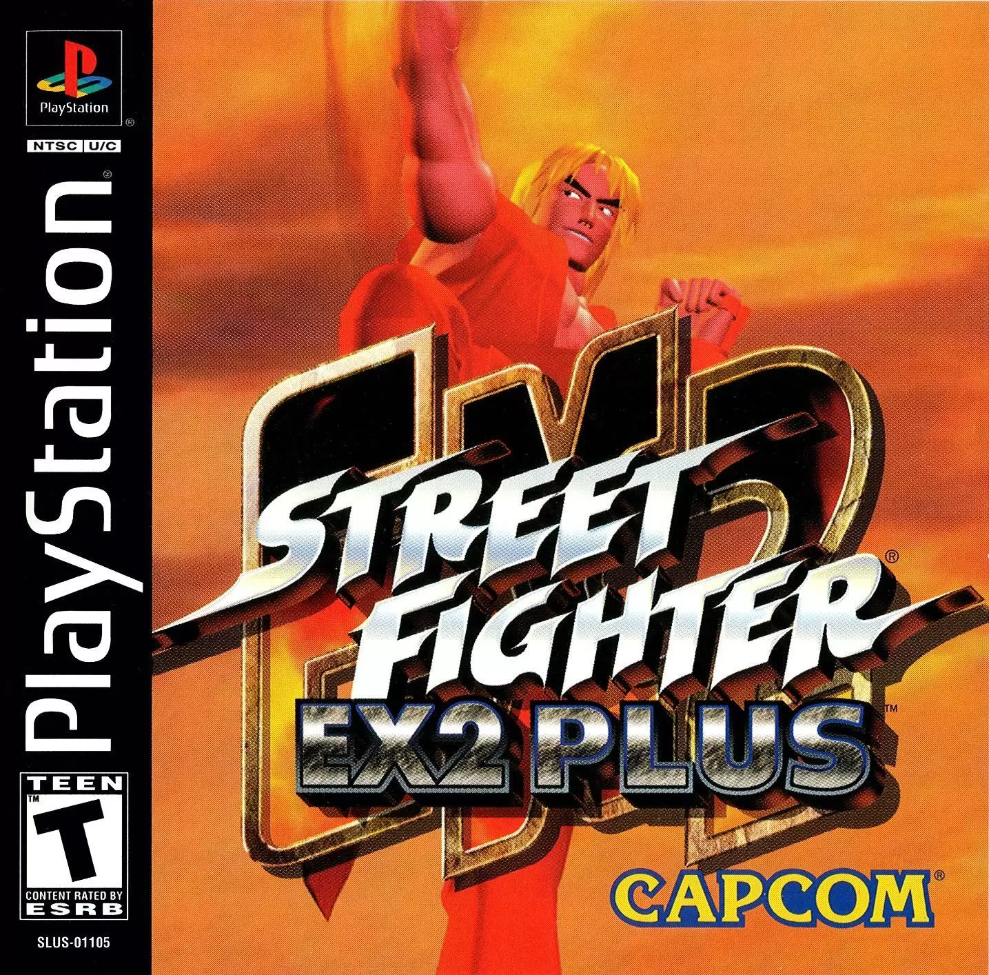 Playstation games - Street Fighter EX 2 Plus