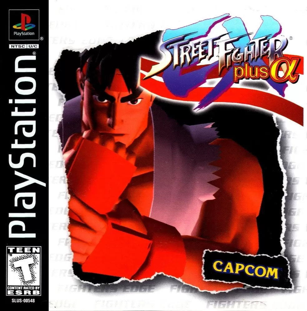 Playstation games - Street Fighter EX Plus Alpha