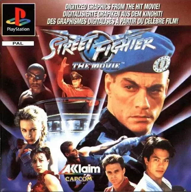Playstation games - Street Fighter The Movie