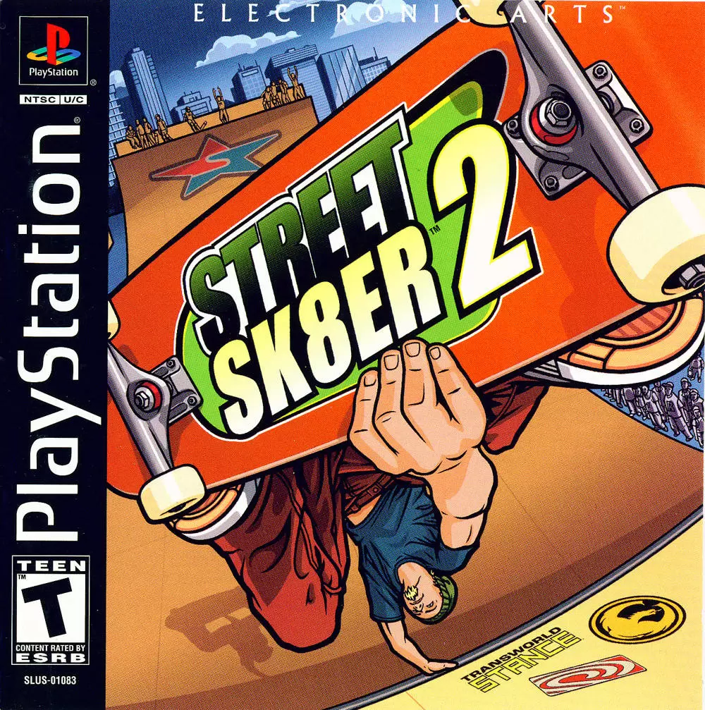 Jeux Playstation PS1 - Street Sk8er 2
