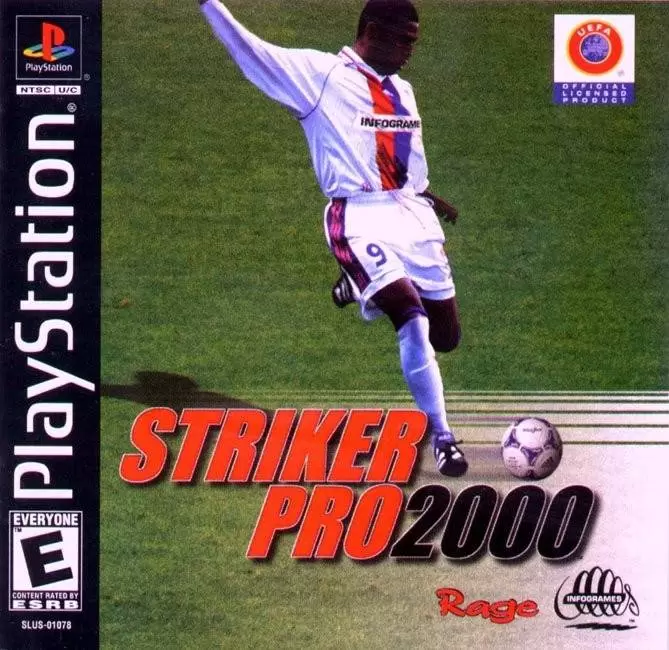 Playstation games - Striker Pro 2000