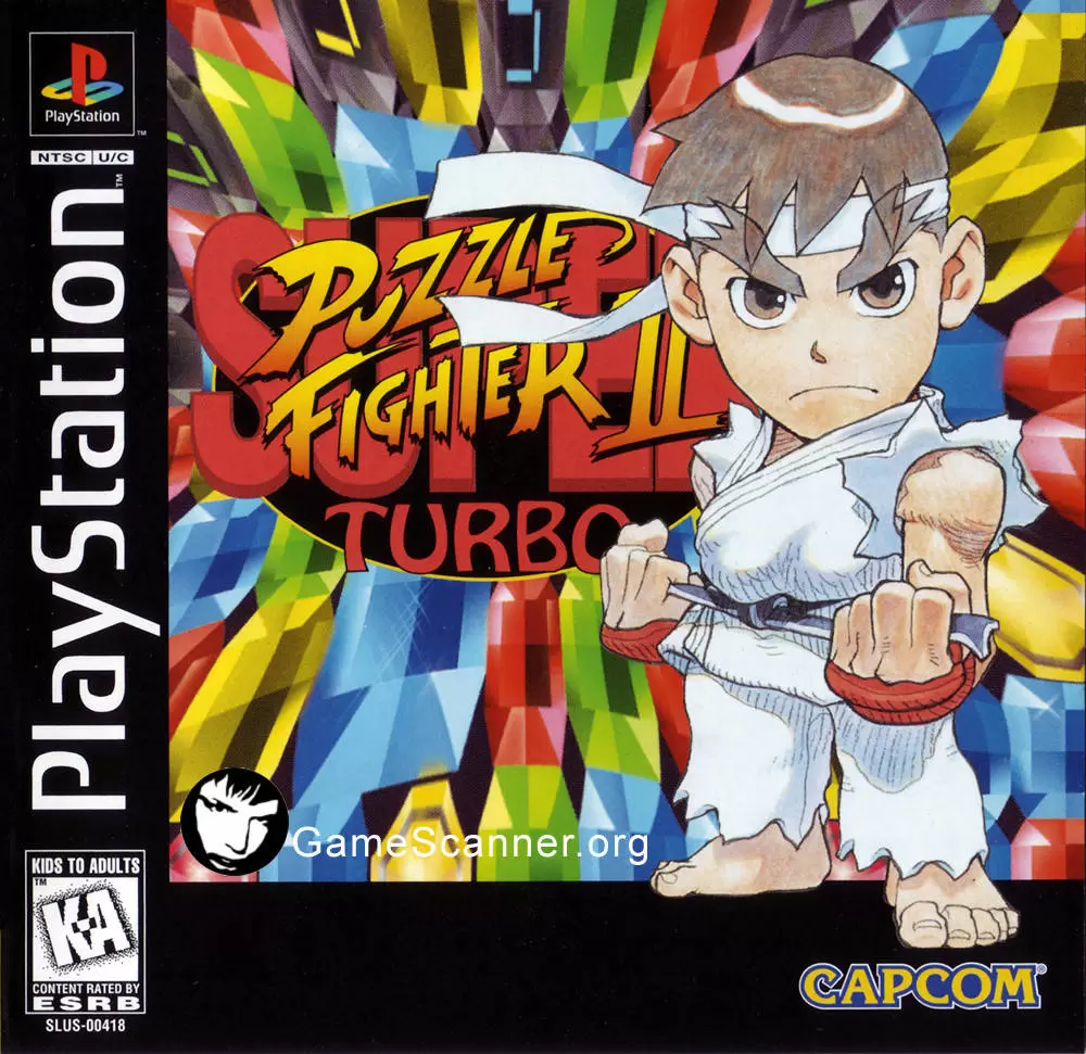 Jeux Playstation PS1 - Super Puzzle Fighter II Turbo
