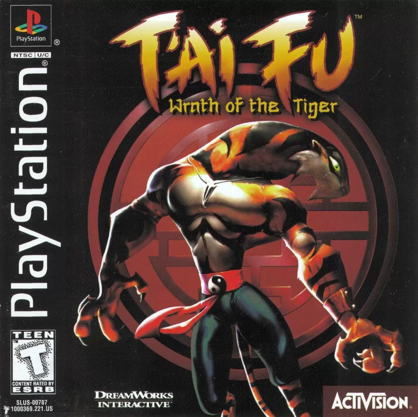 Jeux Playstation PS1 - T\'ai Fu: Wrath of the Tiger