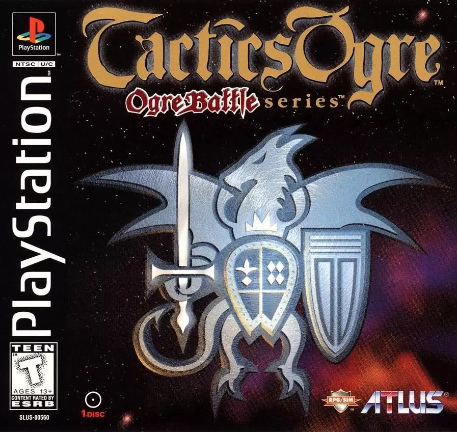 Jeux Playstation PS1 - Tactics Ogre: Ogre Battle Series