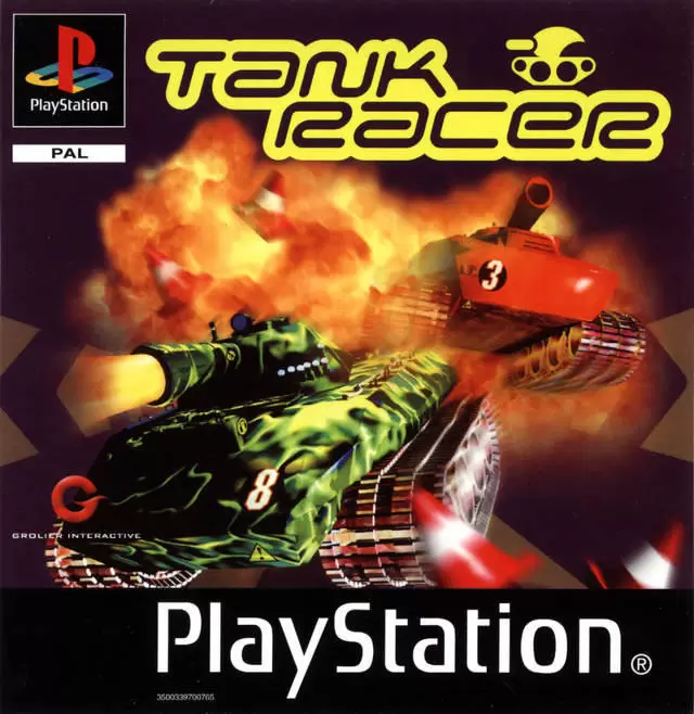 Playstation games - Tank Racer