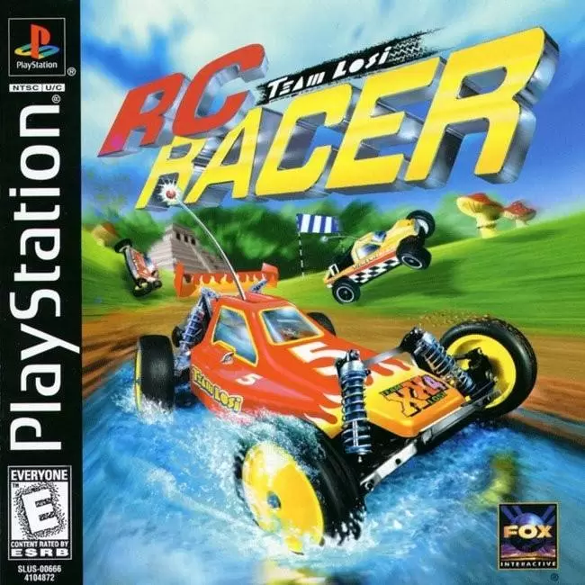 Jeux Playstation PS1 - Team Losi RC Racer