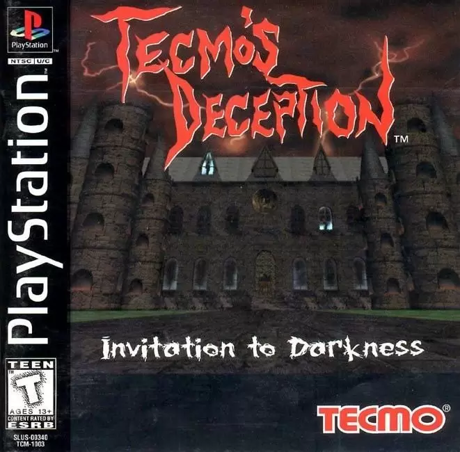 Playstation games - Tecmo\'s Deception: Invitation to Darkness