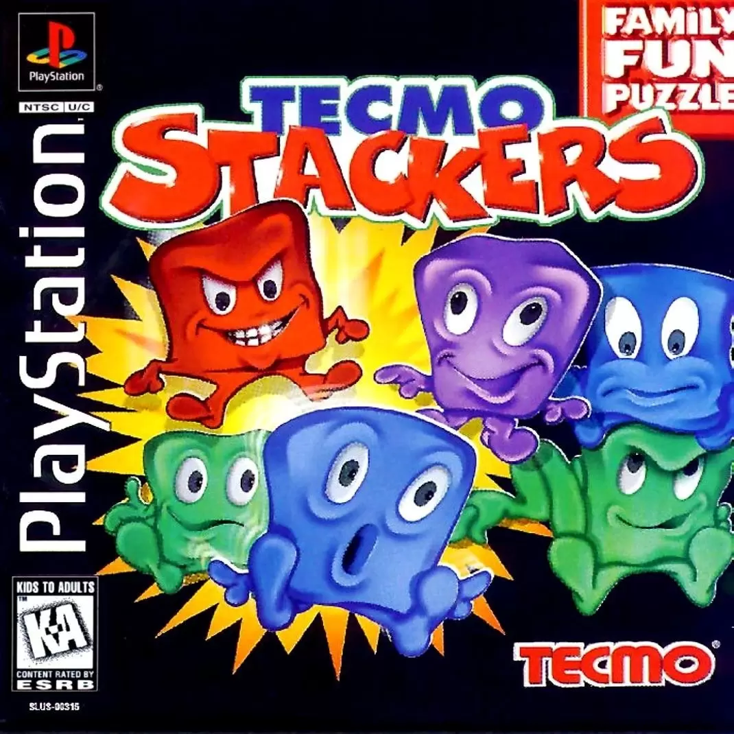 Playstation games - Tecmo Stackers