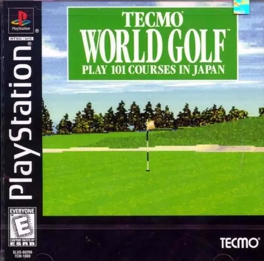 Playstation games - Tecmo World Golf