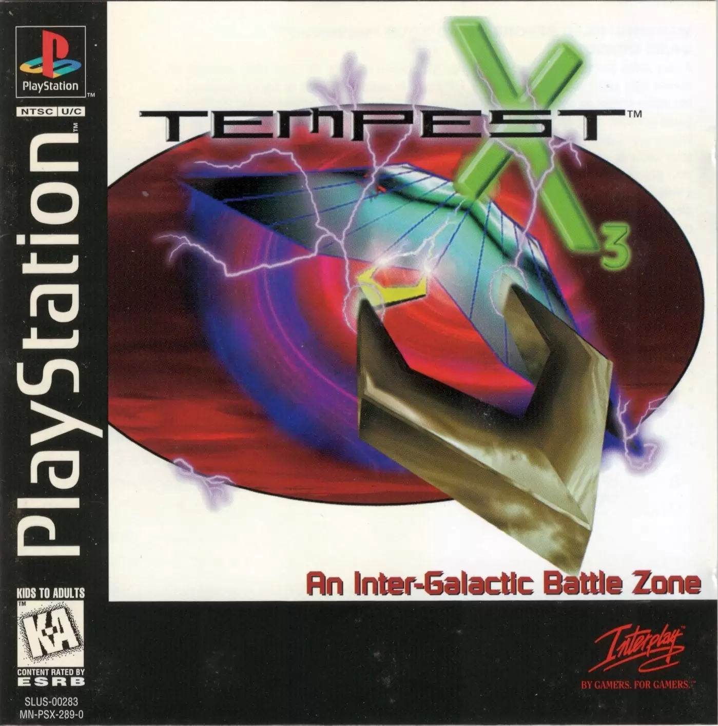 Jeux Playstation PS1 - Tempest X3