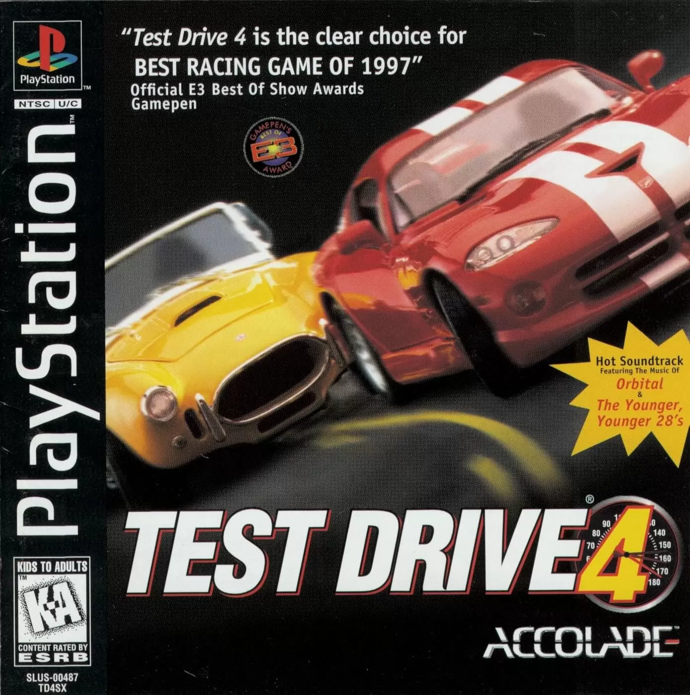 Jeux Playstation PS1 - Test Drive 4