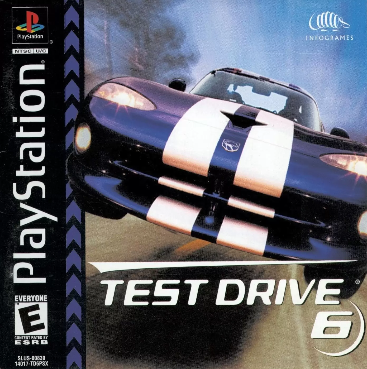 Jeux Playstation PS1 - Test Drive 6