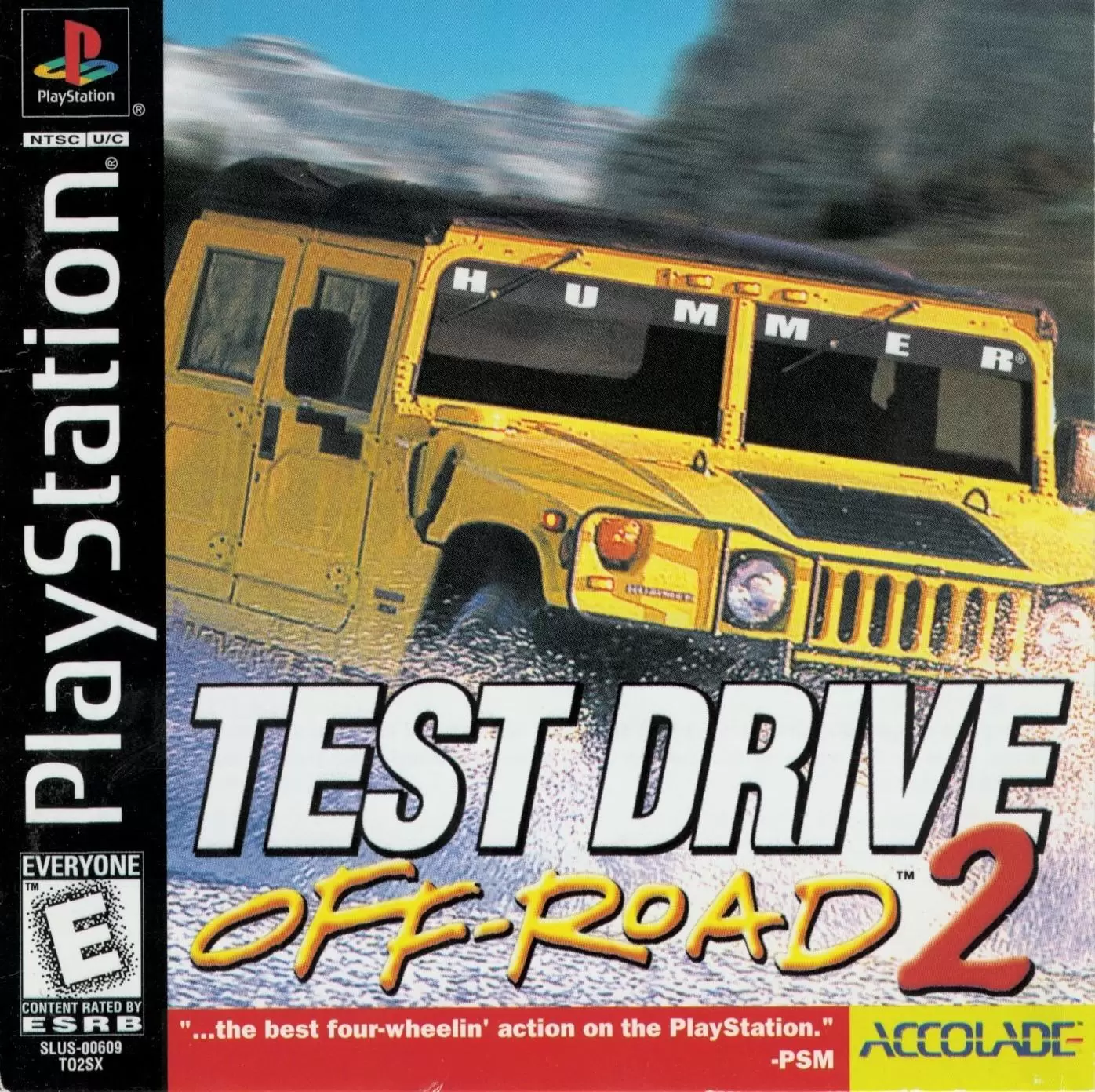Jeux Playstation PS1 - Test Drive: Off-Road 2