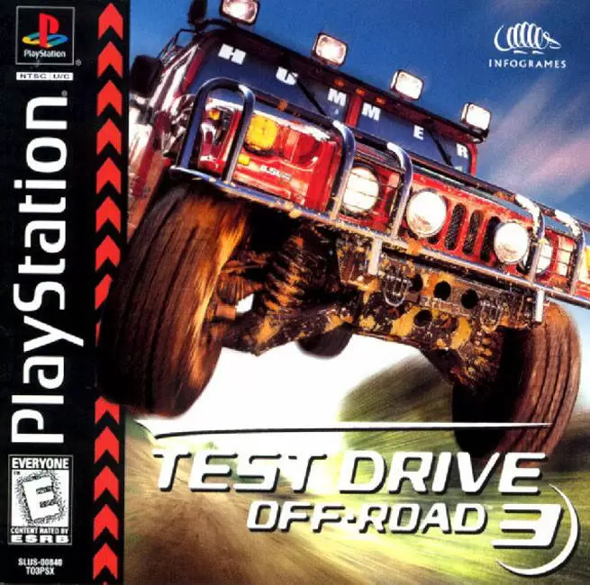 Jeux Playstation PS1 - Test Drive Off-Road 3