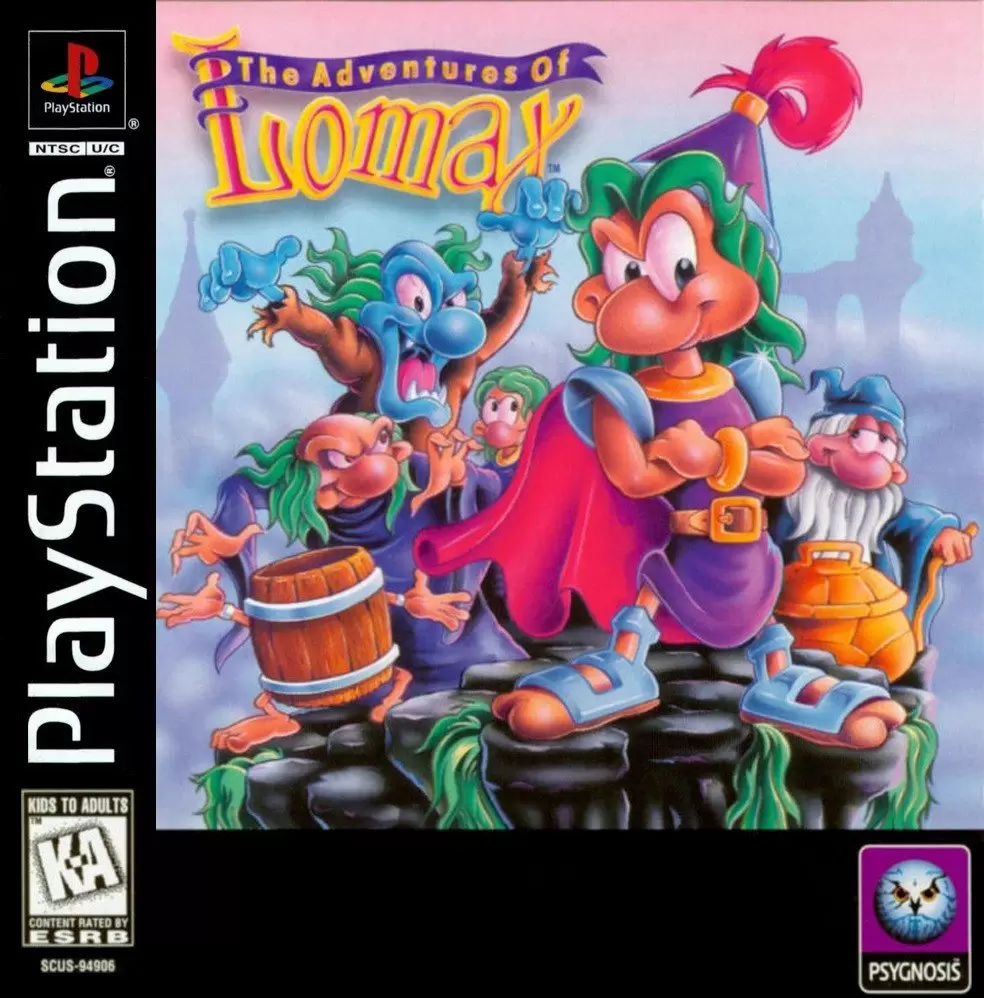 Playstation games - The Adventures of Lomax