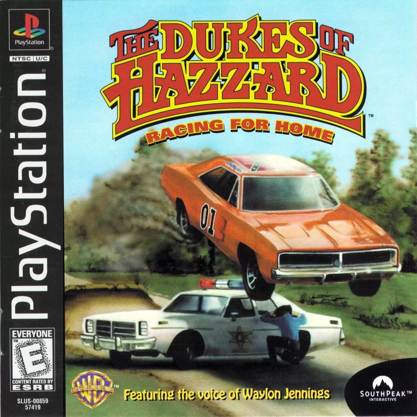 Jeux Playstation PS1 - The Dukes of Hazzard: Racing for Home