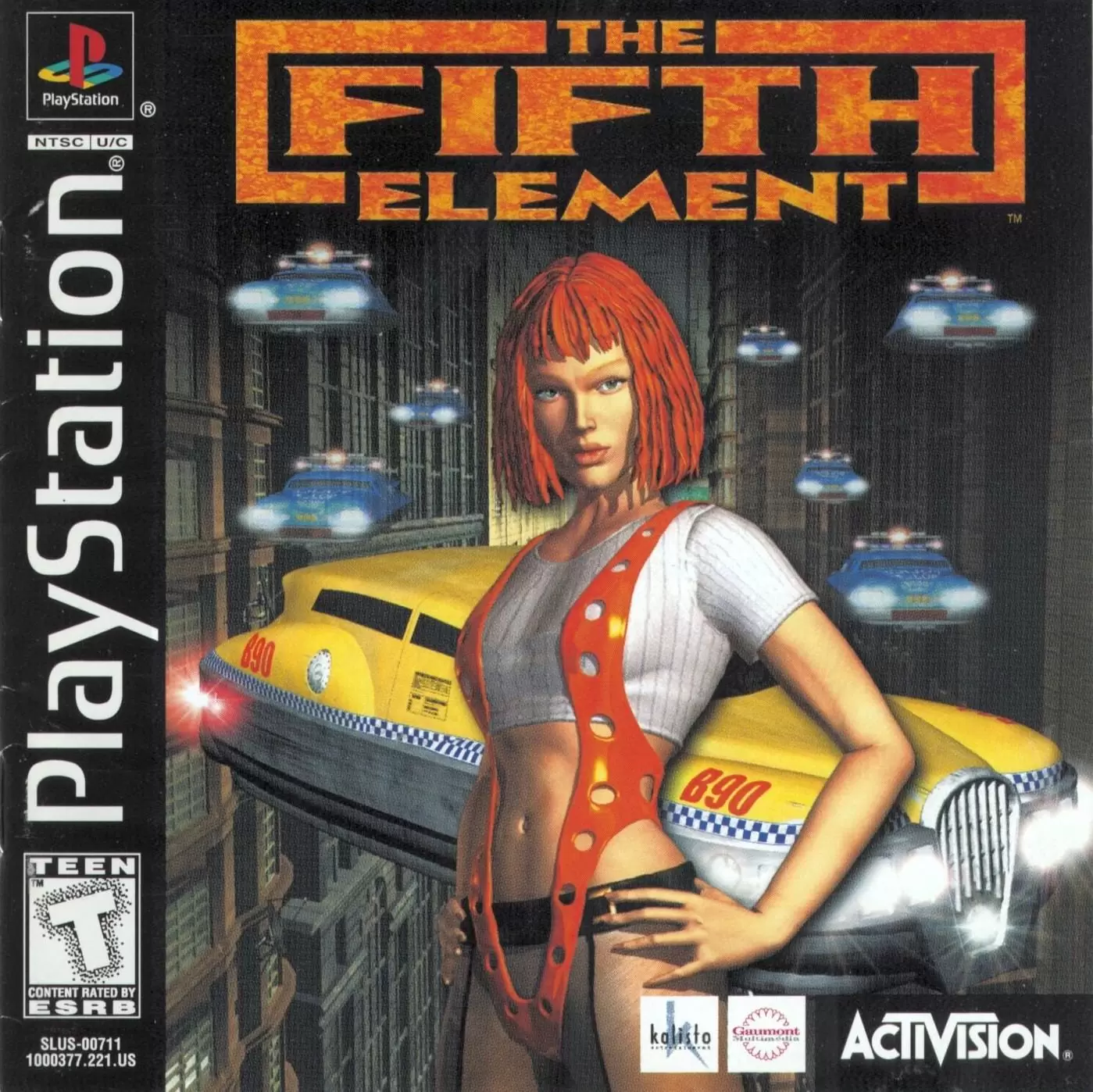 Jeux Playstation PS1 - The Fifth Element