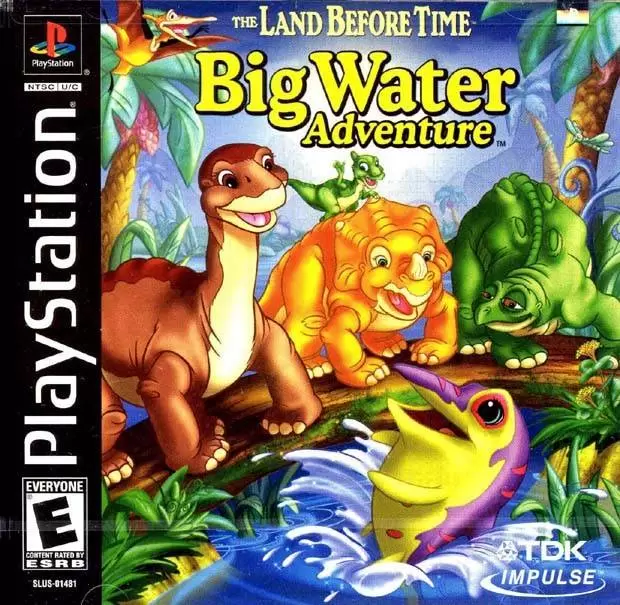 Playstation games - The Land Before Time: Big Water Adventure