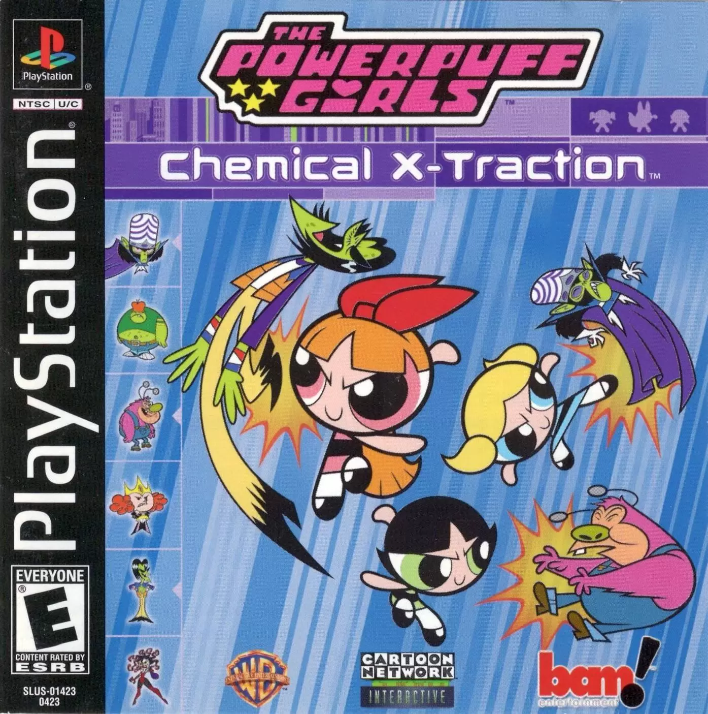 Jeux Playstation PS1 - The Powerpuff Girls: Chemical X-Traction
