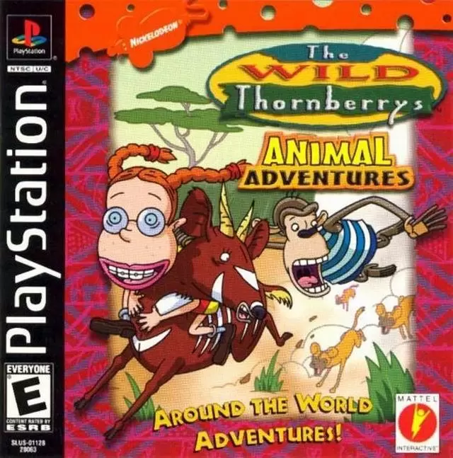 Jeux Playstation PS1 - The Wild Thornberrys: Animal Adventures