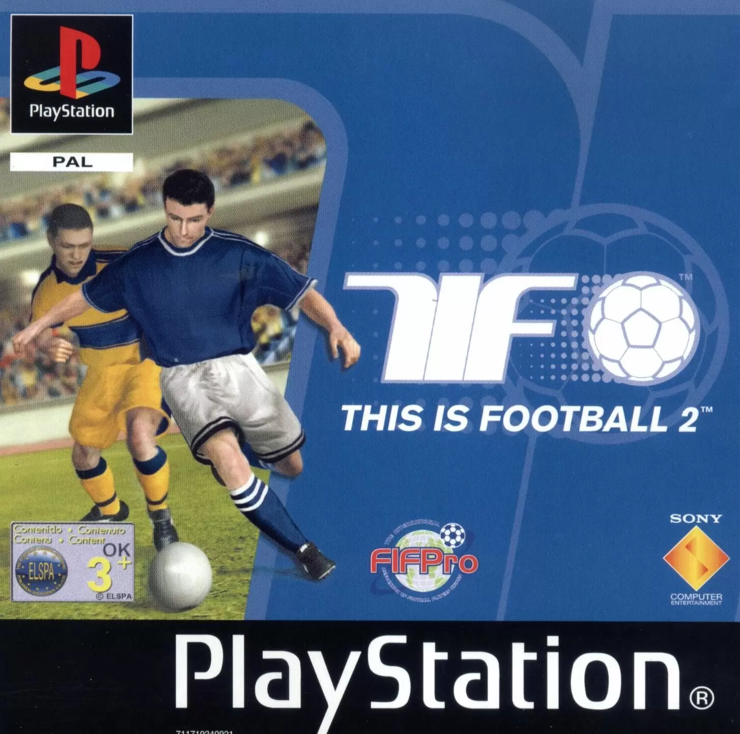 Jeux Playstation PS1 - This is Football 2