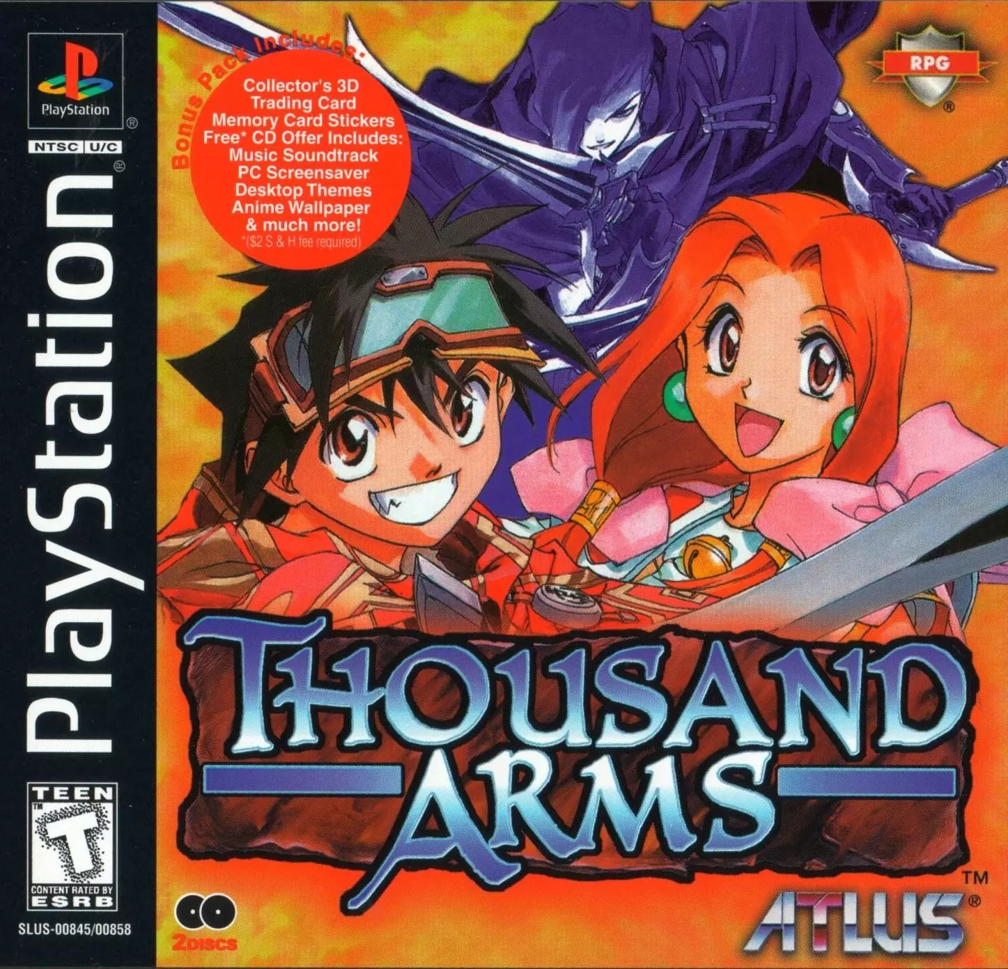 Jeux Playstation PS1 - Thousand Arms