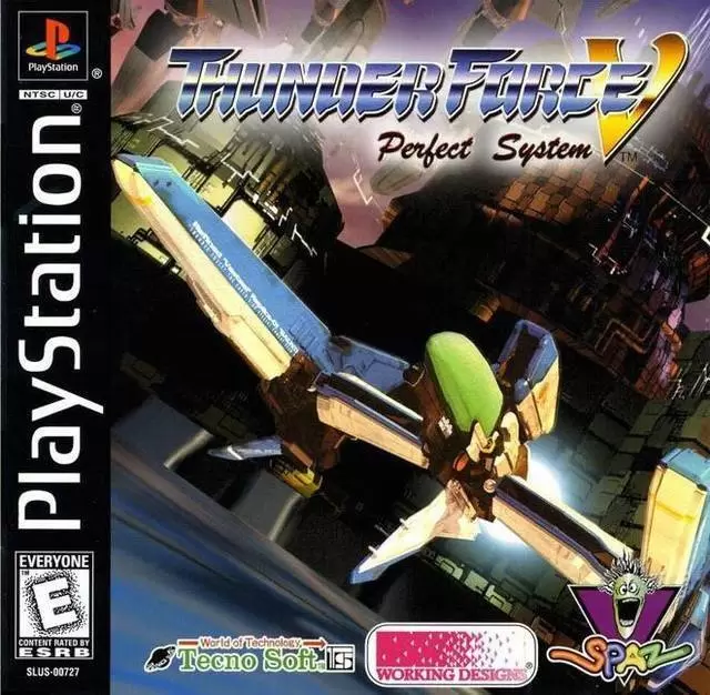 Jeux Playstation PS1 - Thunder Force V: Perfect System