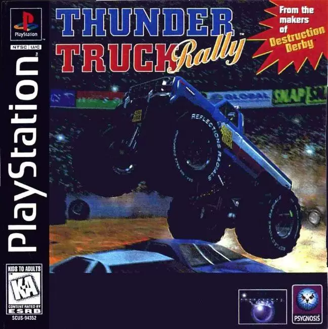 Playstation games - Thunder Truck Rally