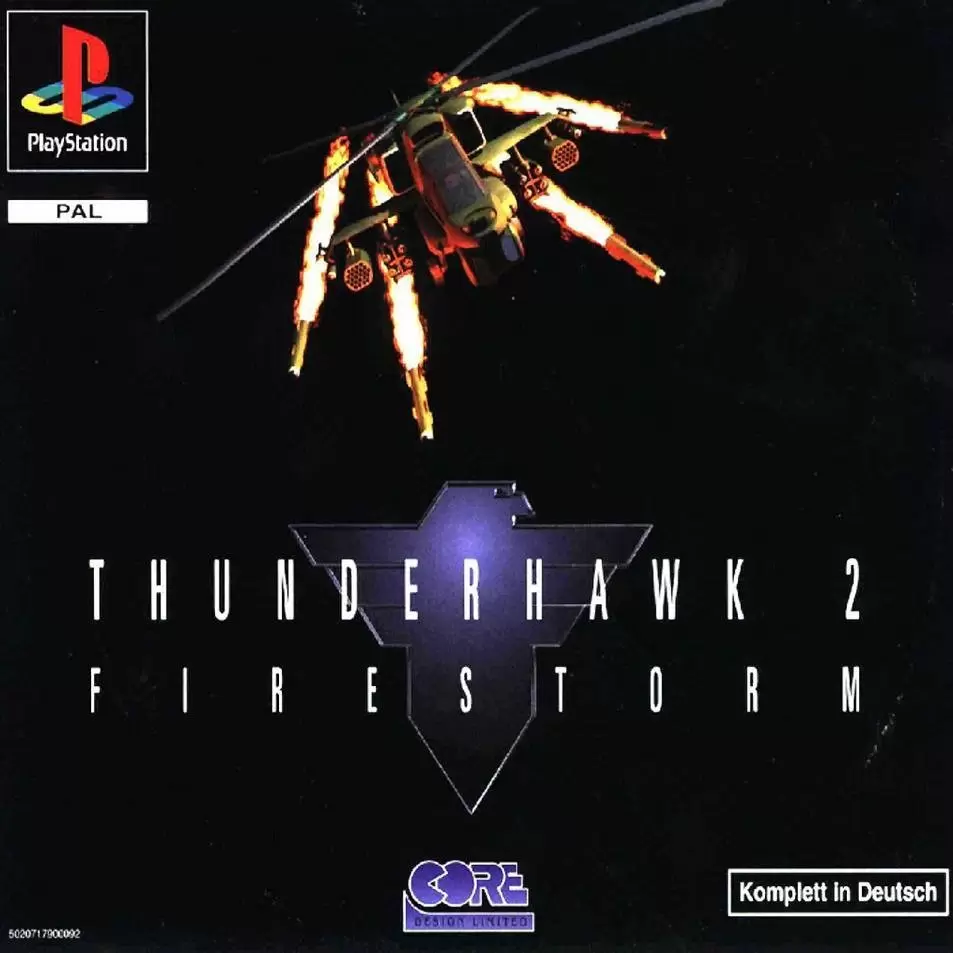 Jeux Playstation PS1 - Thunderhawk 2: Firestorm