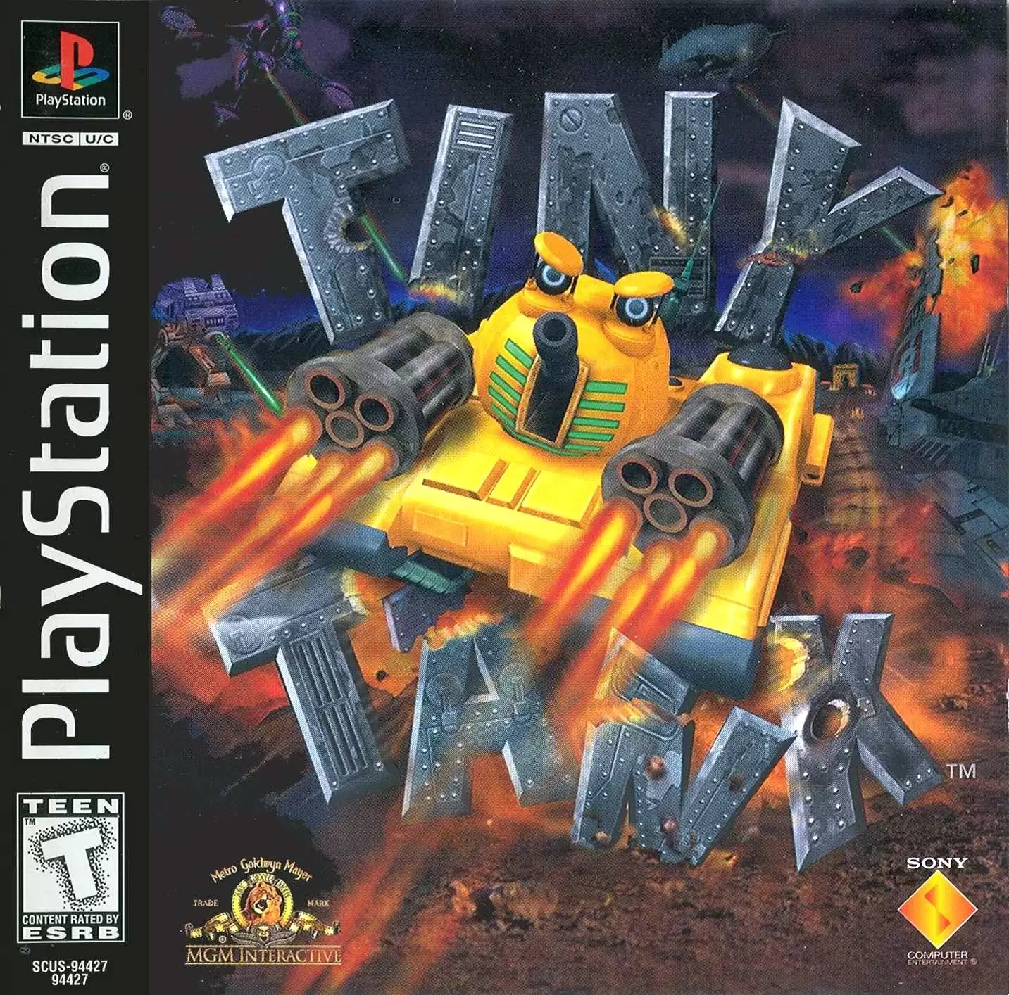 Jeux Playstation PS1 - Tiny Tank