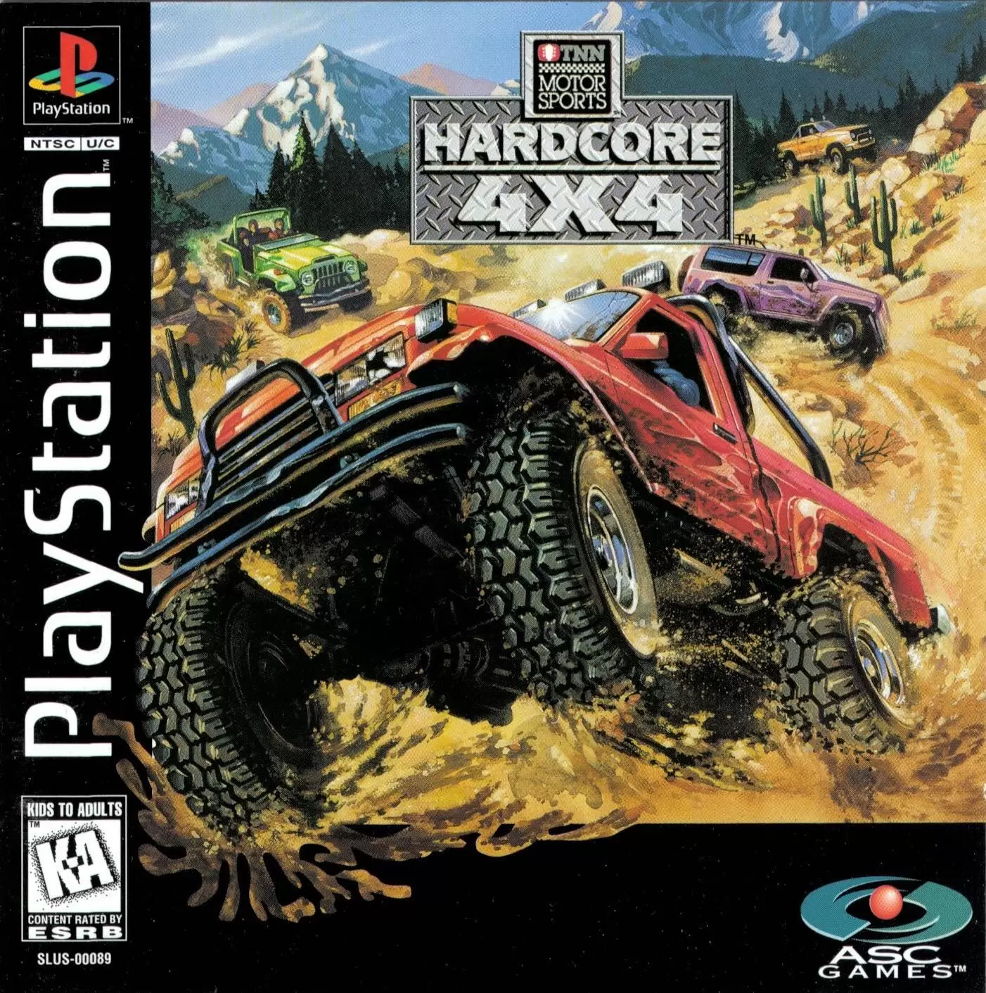 Playstation games - TNN Motor Sports Hardcore 4x4