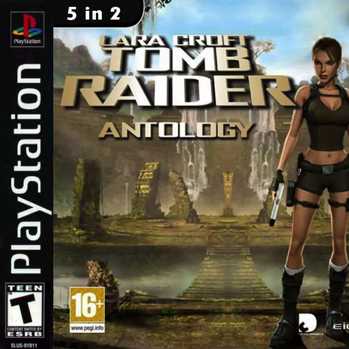 Playstation games - Tomb Raider Antology