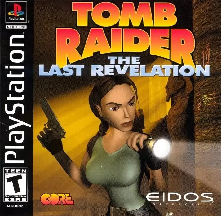 Playstation games - Tomb Raider: The Last Revelation