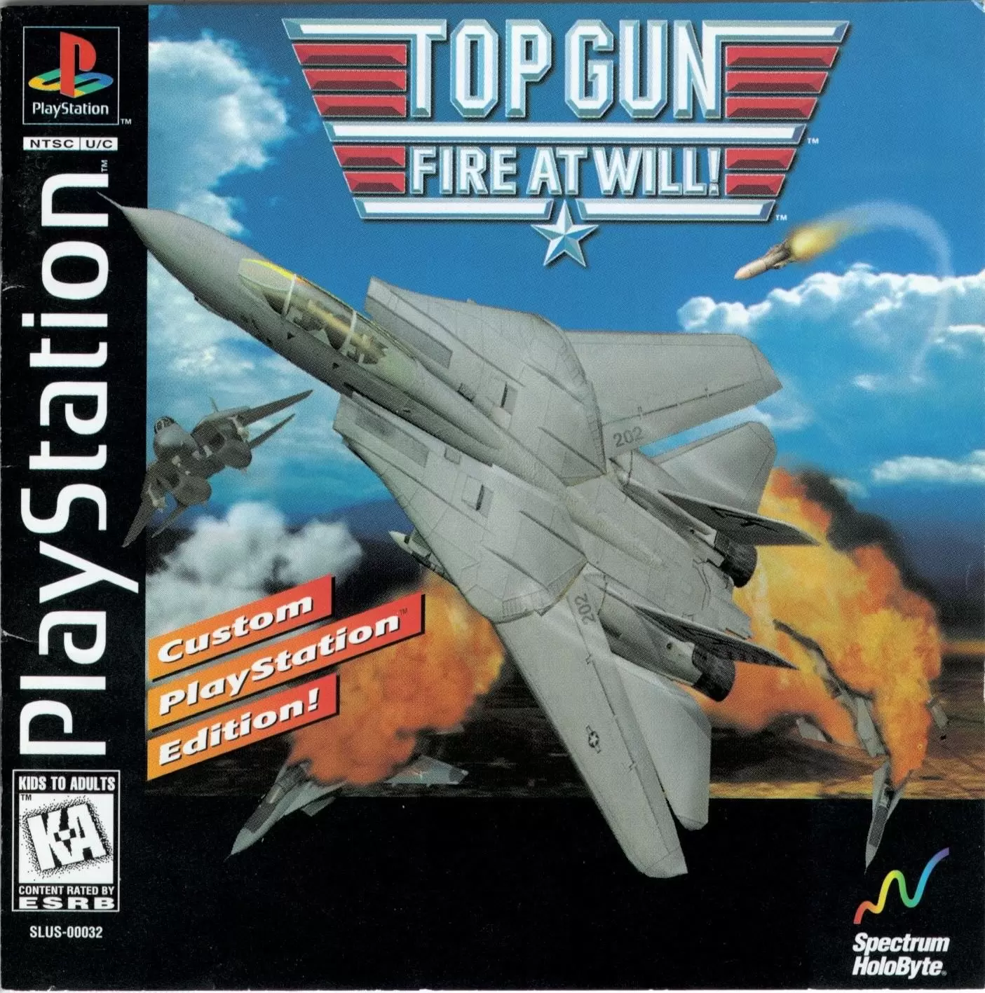 Jeux Playstation PS1 - Top Gun: Fire at Will!