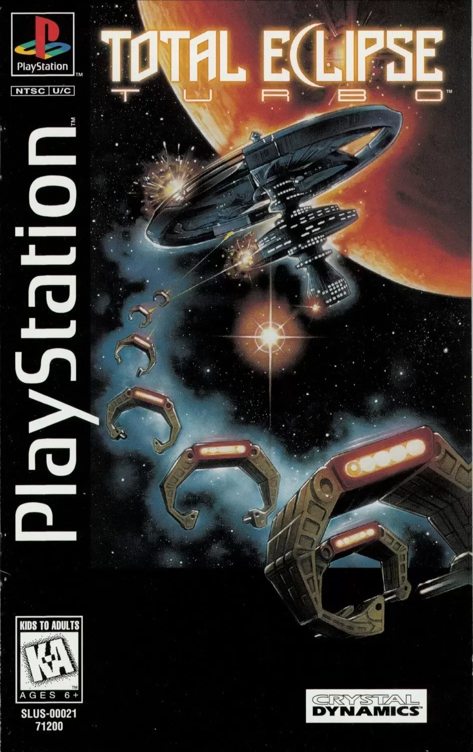 Jeux Playstation PS1 - Total Eclipse Turbo