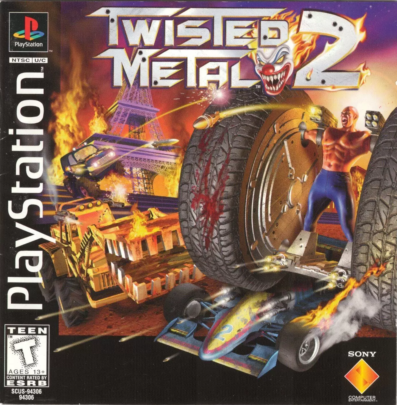 Jeux Playstation PS1 - Twisted Metal 2