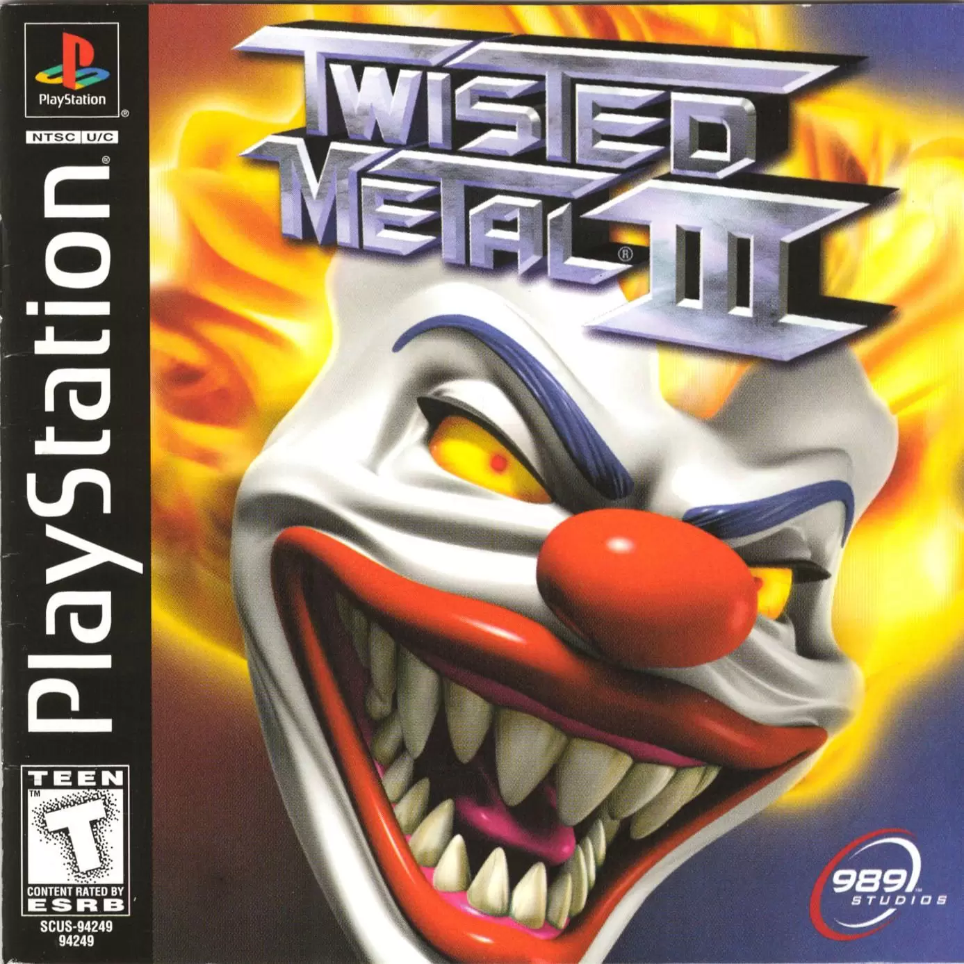 Jeux Playstation PS1 - Twisted Metal III