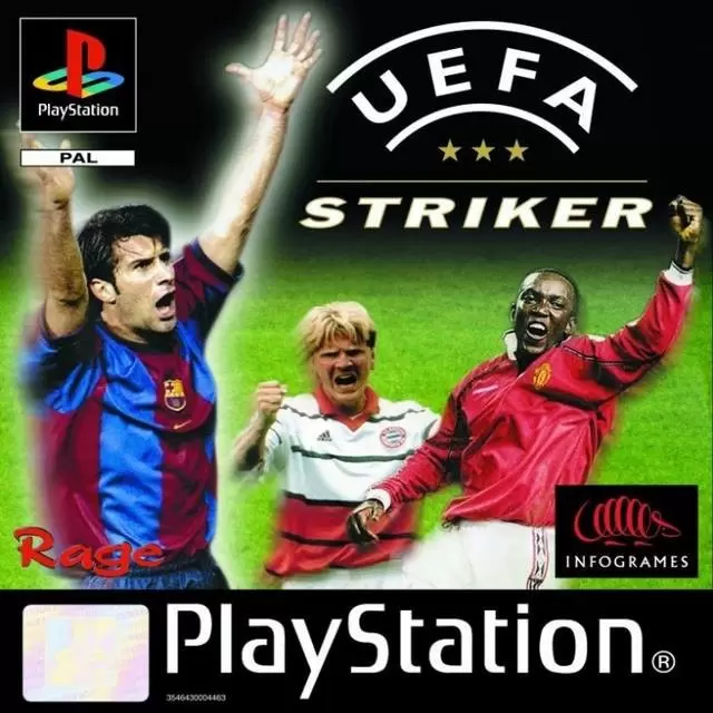 Jeux Playstation PS1 - UEFA Striker