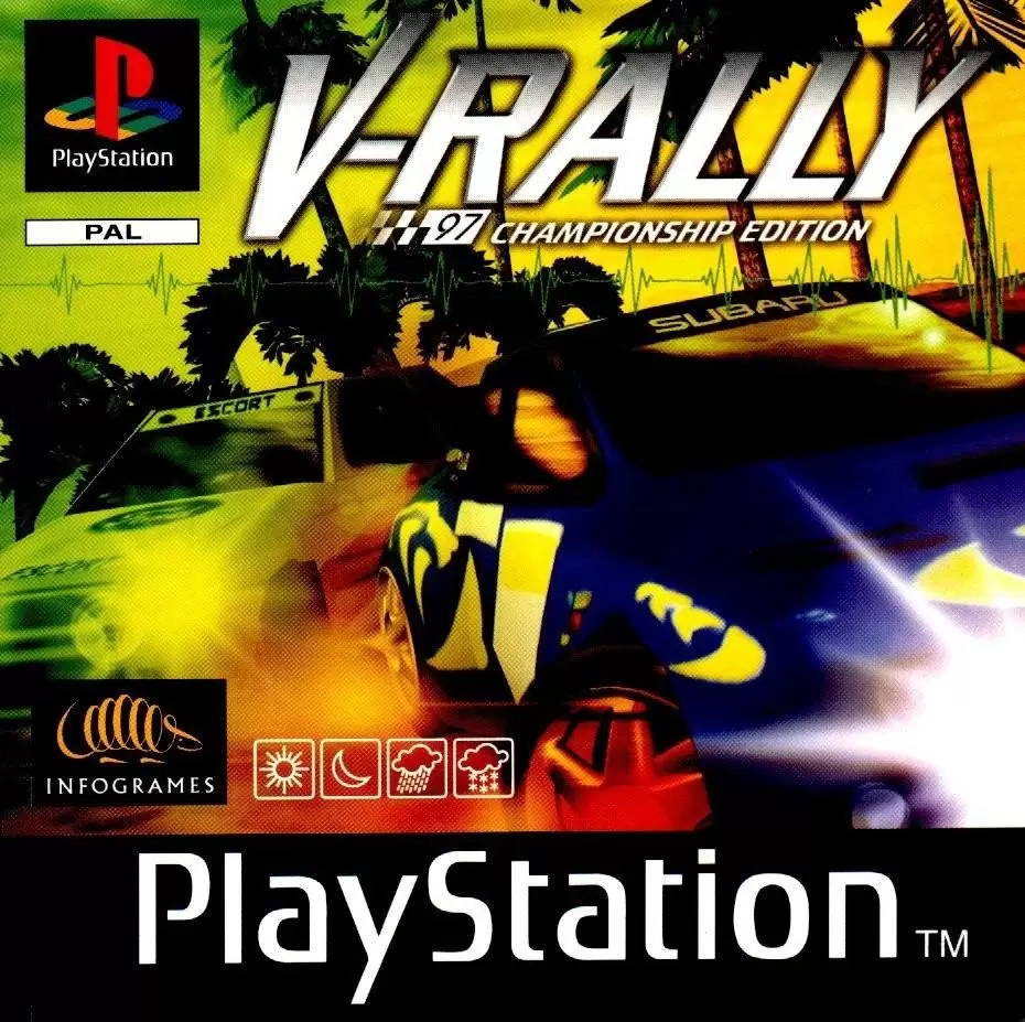 Jeux Playstation PS1 - V-Rally: Championship Edition