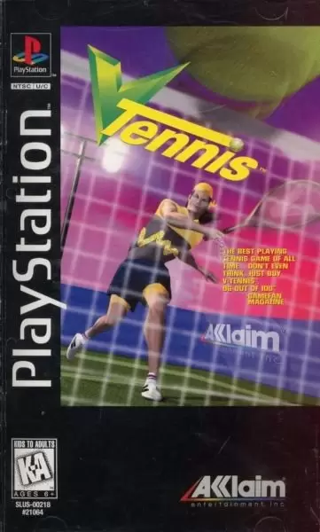 Playstation games - V-Tennis
