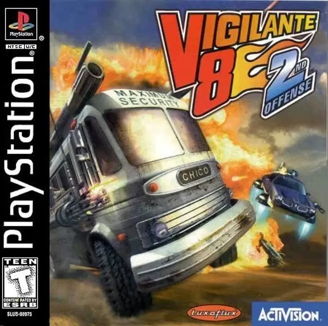 Jeux Playstation PS1 - Vigilante 8: 2nd Offense