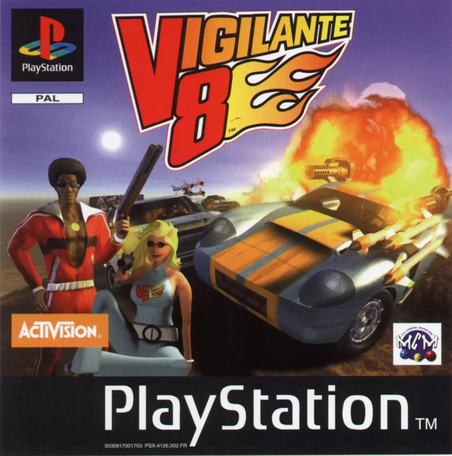 Jeux Playstation PS1 - Vigilante 8