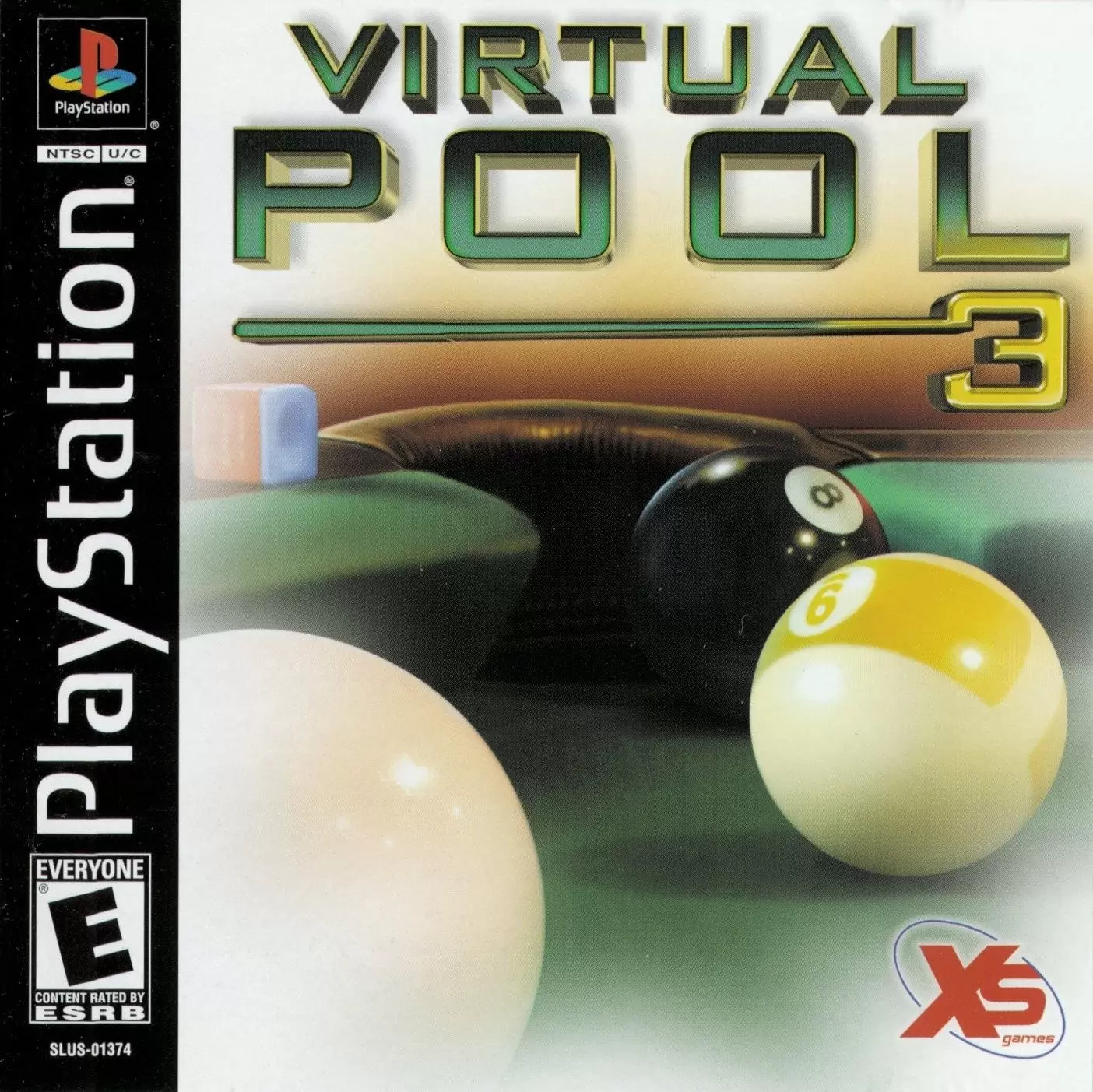 Playstation games - Virtual Pool 3