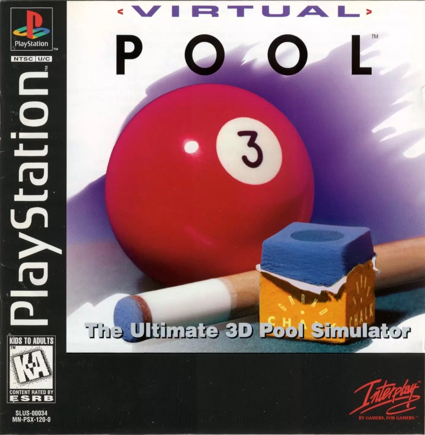 Playstation games - Virtual Pool