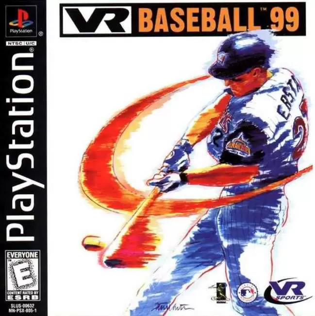 Playstation games - VR Baseball 99