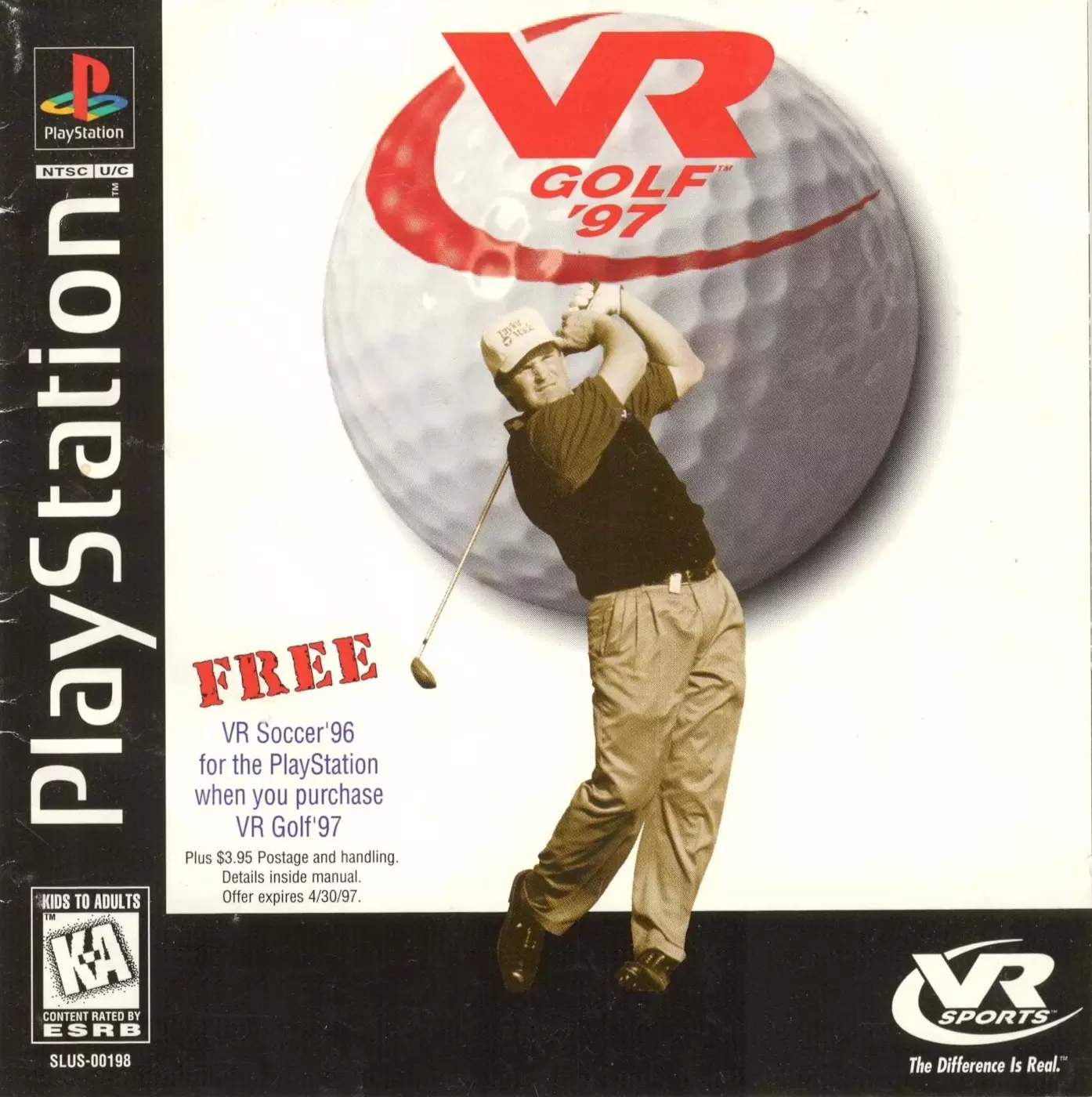 Jeux Playstation PS1 - VR Golf \'97