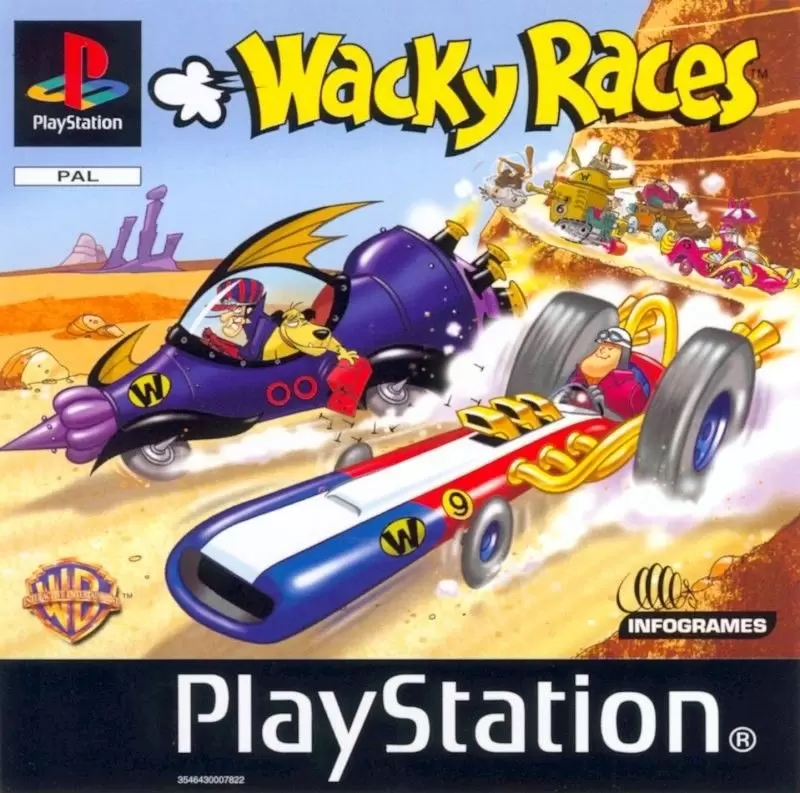 Playstation games - Wacky Races
