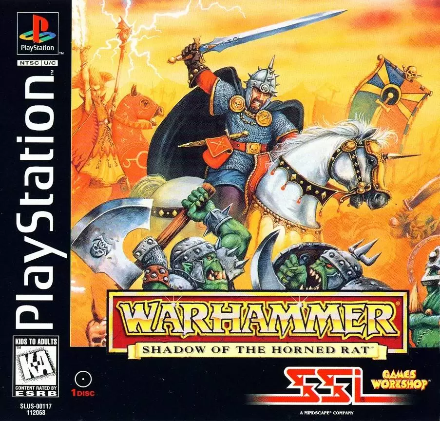 Jeux Playstation PS1 - Warhammer: Shadow of the Horned Rat